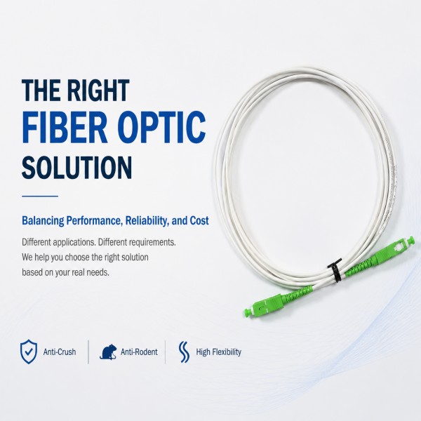 Armored Fiber Optic Cable for CCTV and Outdoor Cabinets